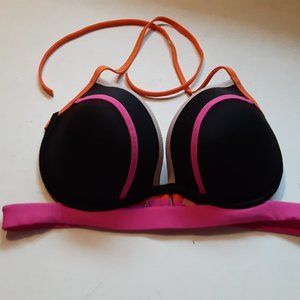 Push up swimming bra top